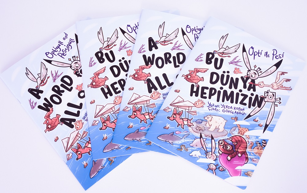 İstanbul Bienali’nden Yeni Çocuk Kitabı: “Opti ile Pesi: Bu Dünya Hepimizin”