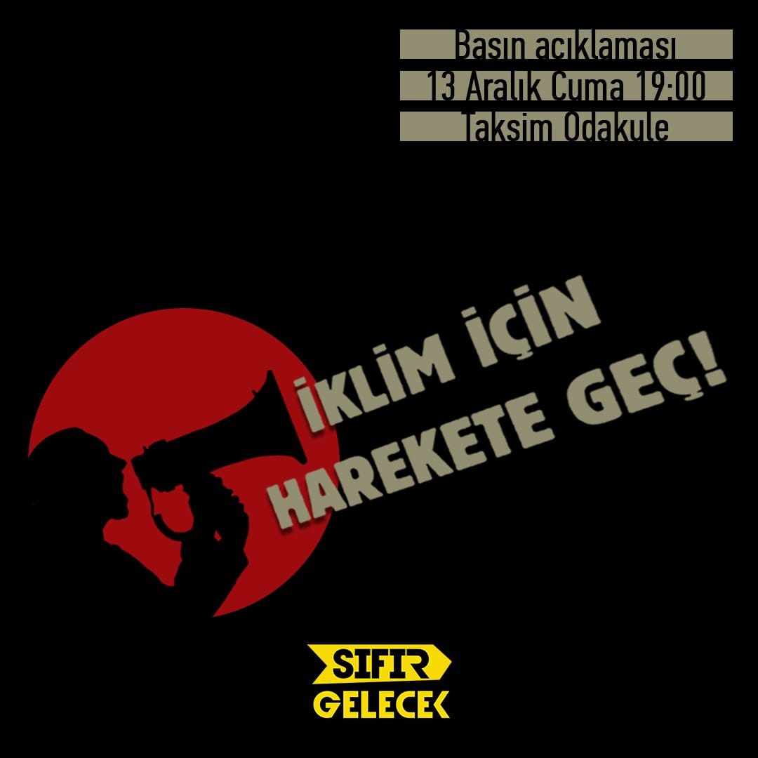 Küresel İklim Grevinde İstanbul’dan “Zirveye Değil Harekete Güven” Çağrısı