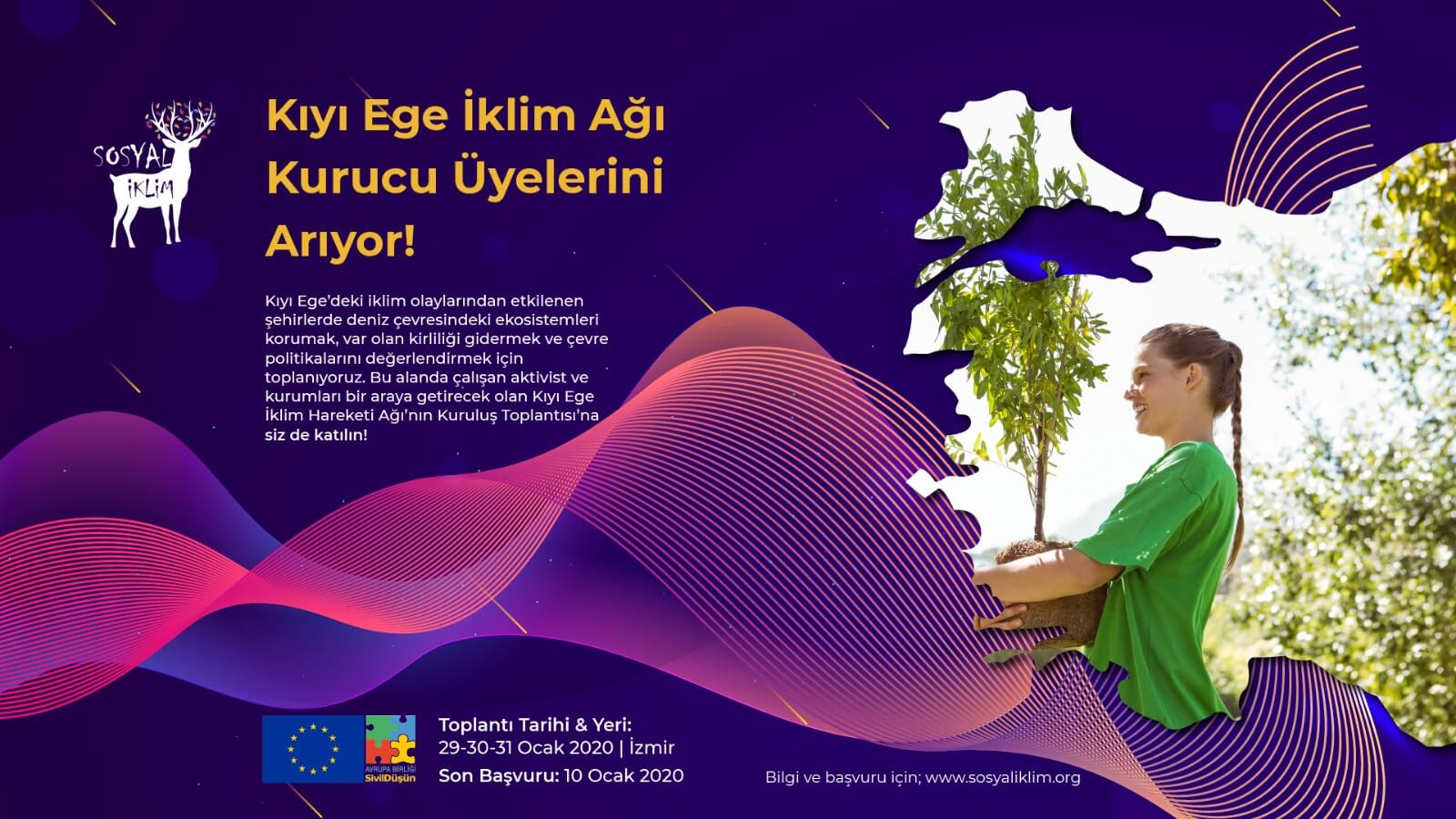 Kıyı Ege İklim Hareketi Ağı Kurucu Üyelerini Arıyor!