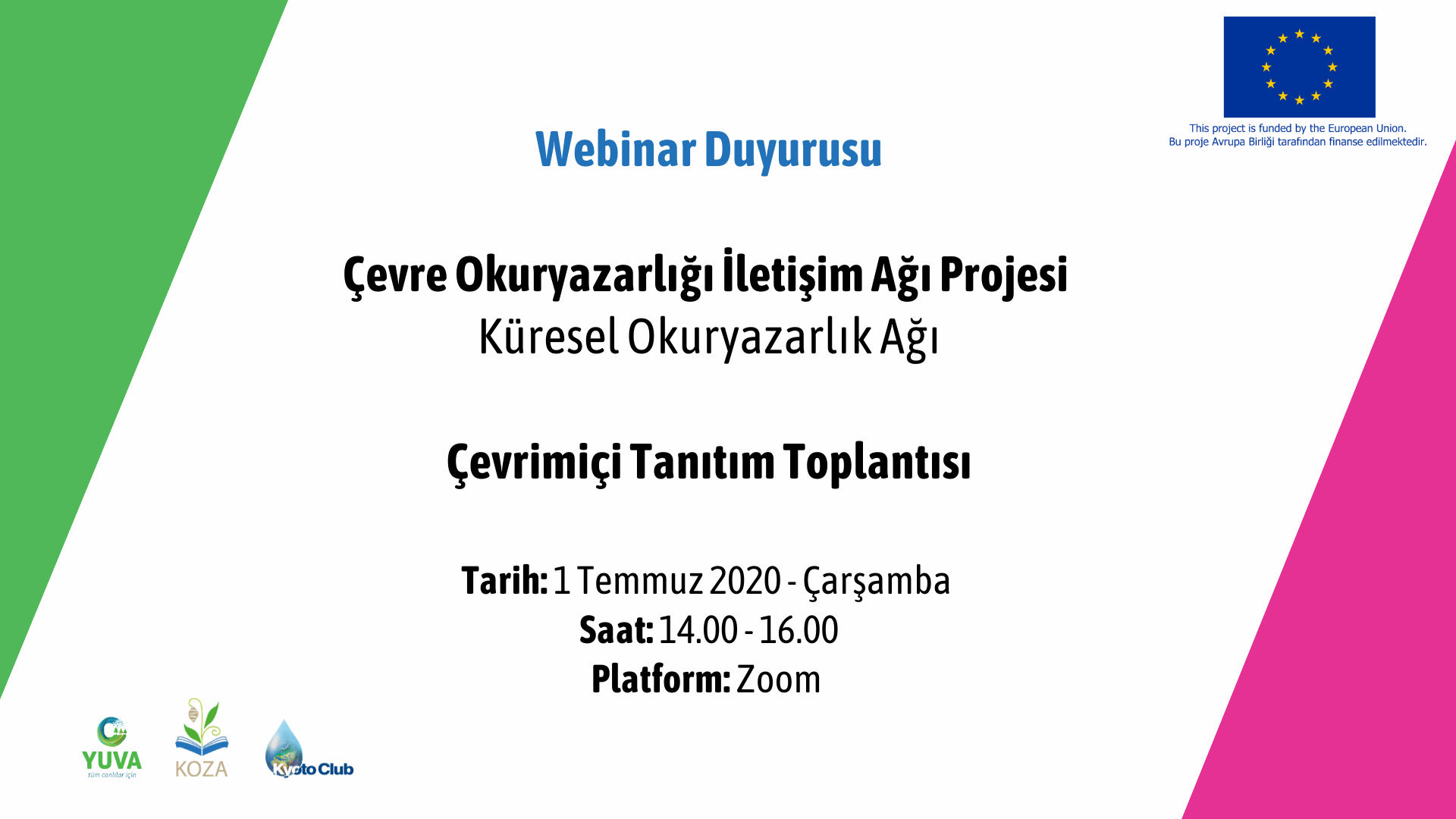KOZA Tanıtım Toplantısı 1 Temmuz’da