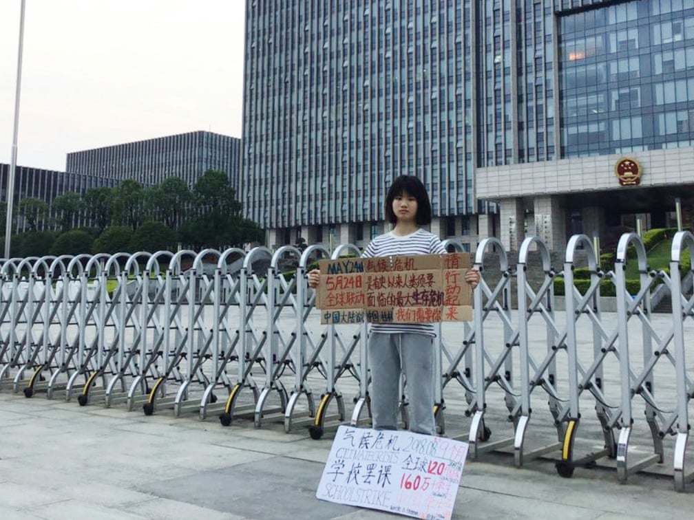 Çin’in İlk İklim Aktivisti, Aktivizmi Bırakmadığı Sürece Okuluna Devam Edemeyecek