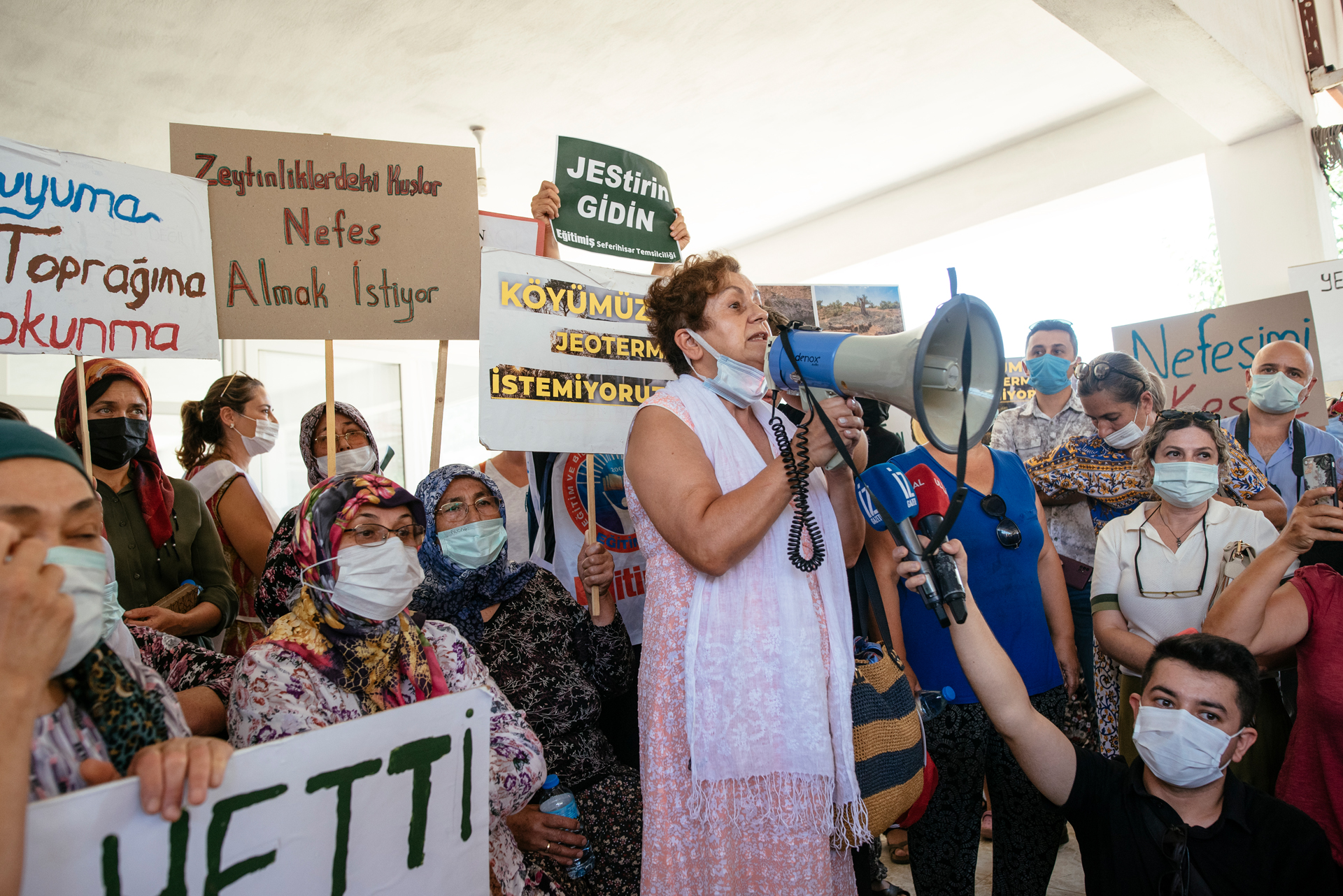 Orhanlı Köylüleri Jeotermal Santral İstemiyor