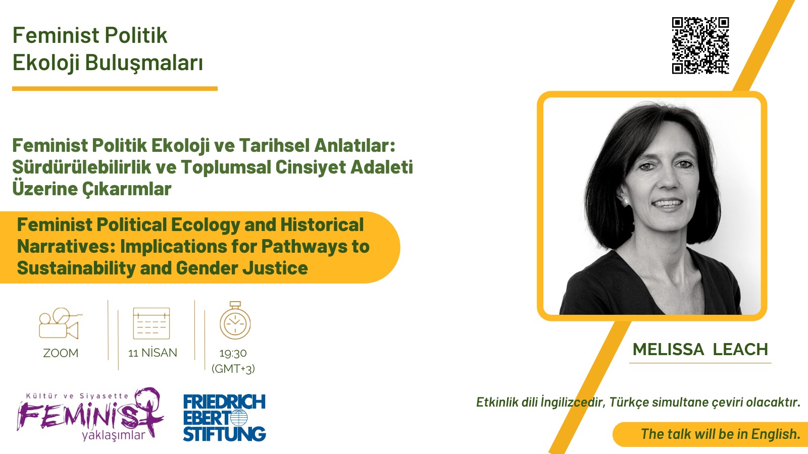 Feminist Politik Ekoloji Buluşmalarının Yeni Konuğu Melissa Leach