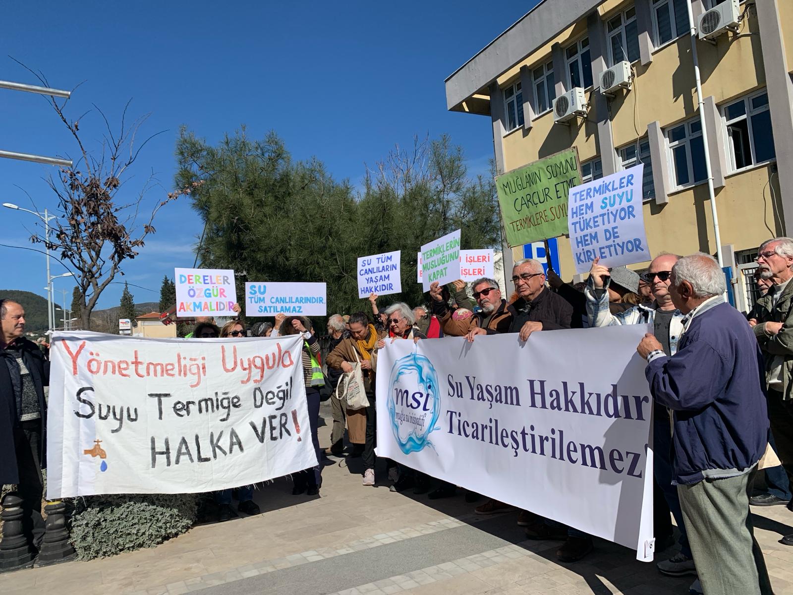 Muğla Su İnisiyatifi’nden DSİ’ye Dava