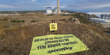Greepeace’ten COP31’in Ortağı Cengiz Holding’in Santralının Önünde Çağrı: “Kömürden Çıkın!”